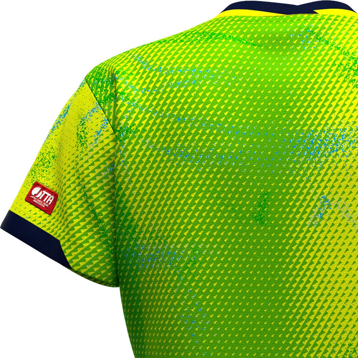 Butterfly Elistar 12 Lady Shirt - Green - Back - JTTA logo